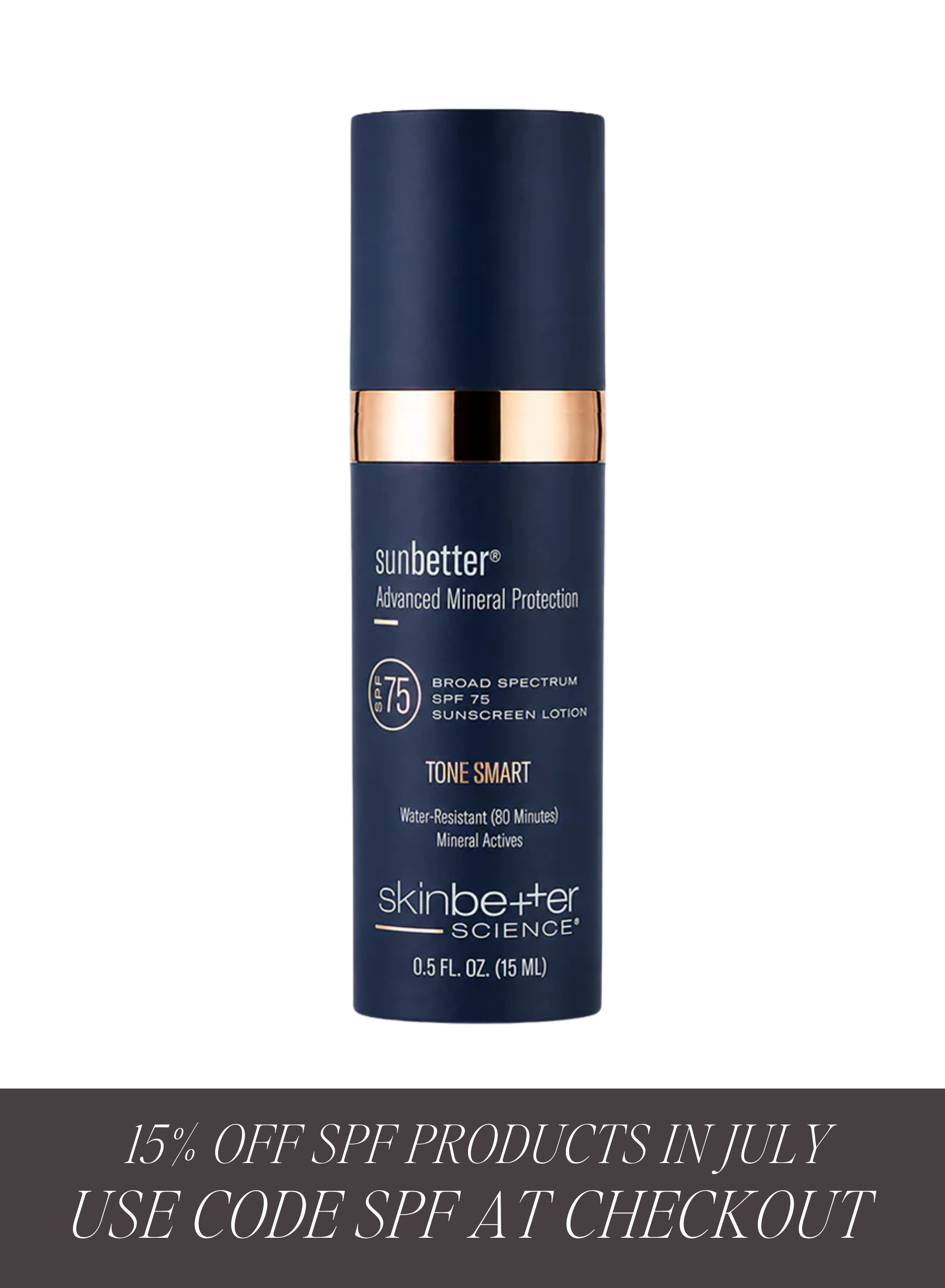 Skinbetter Science Tone Smart Lotion 75 SPF - Travel