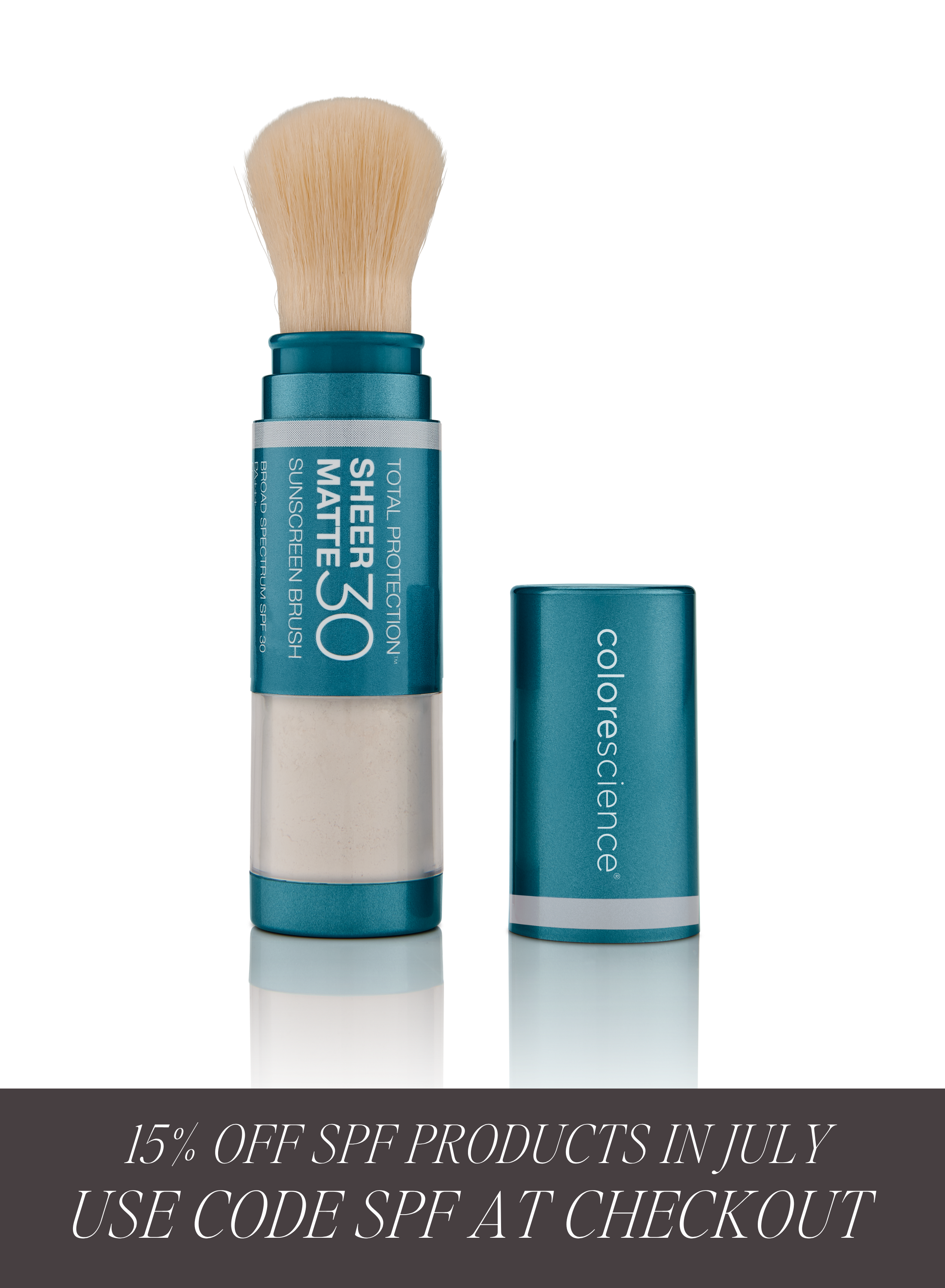 Colorescience Sunforgettable® Total Protection™ Sheer Matte Sunscreen Brush SPF 30