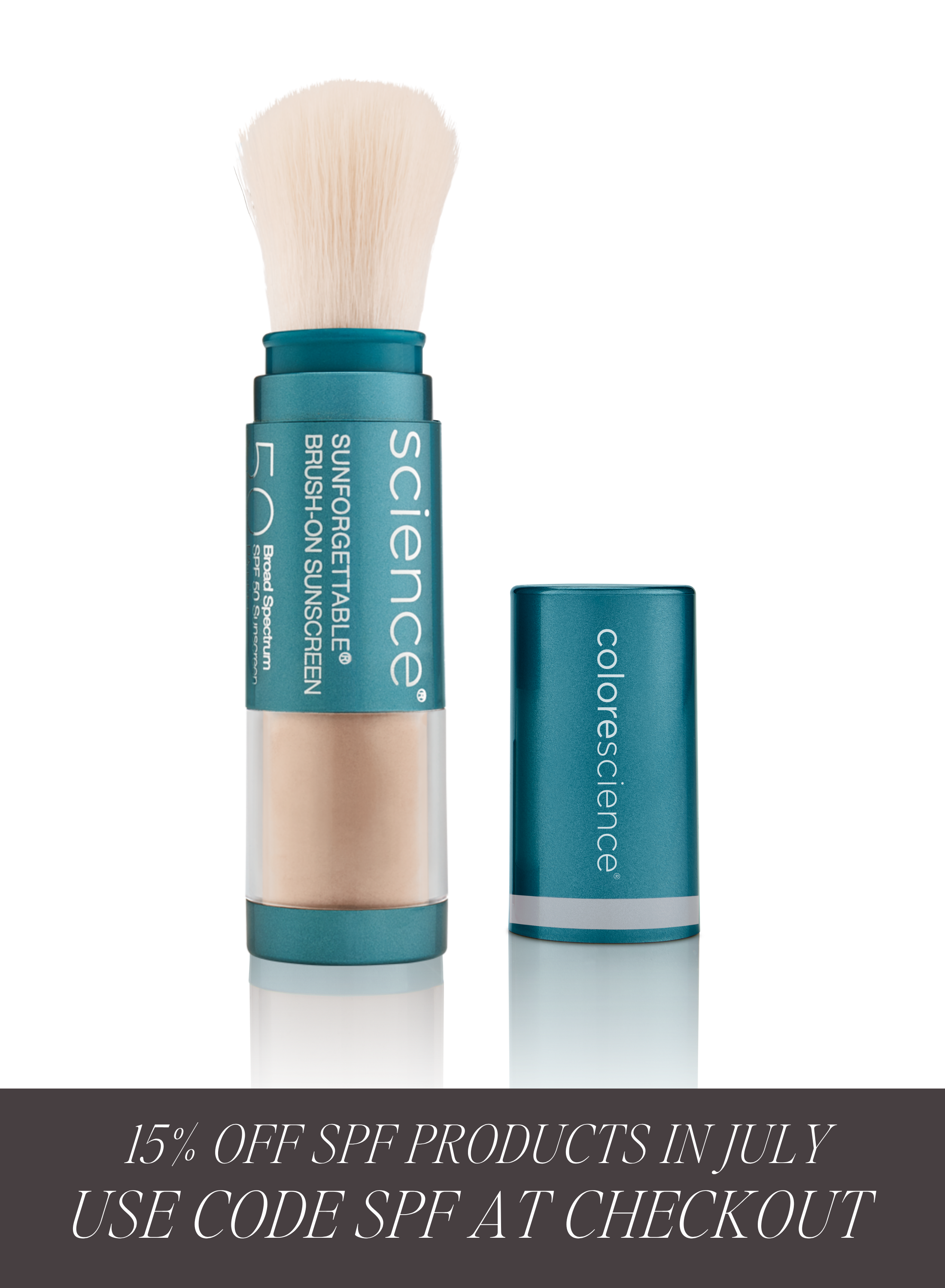 Colorescience Sunforgettable® Total Protection™ Brush-on Shield SPF 50 - Tan