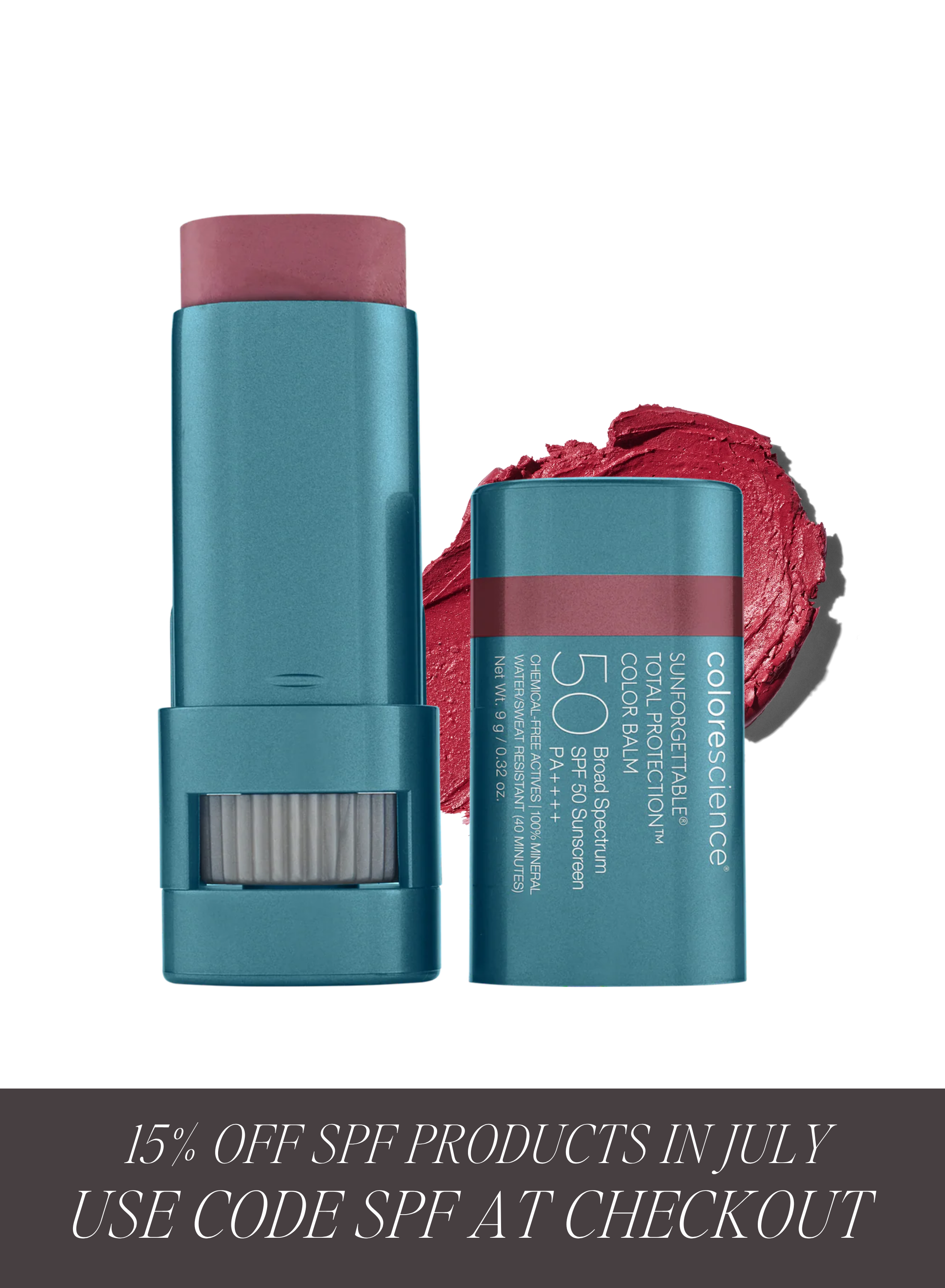 Colorescience Sunforgettable® Total Protection™ Color Balm SPF 50 - Berry