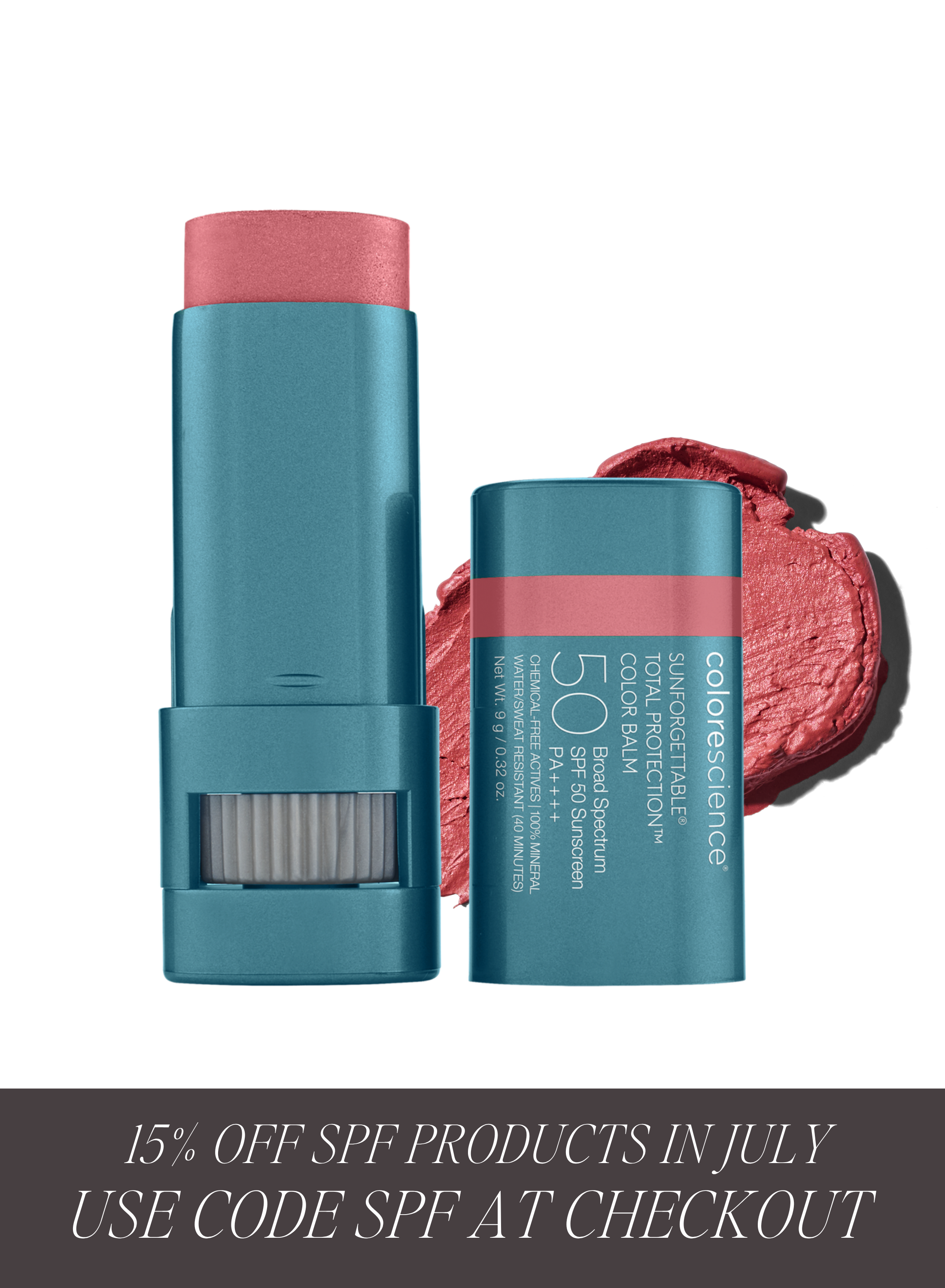 Colorescience Sunforgettable® Total Protection™ Color Balm SPF 50 - Pink Sky