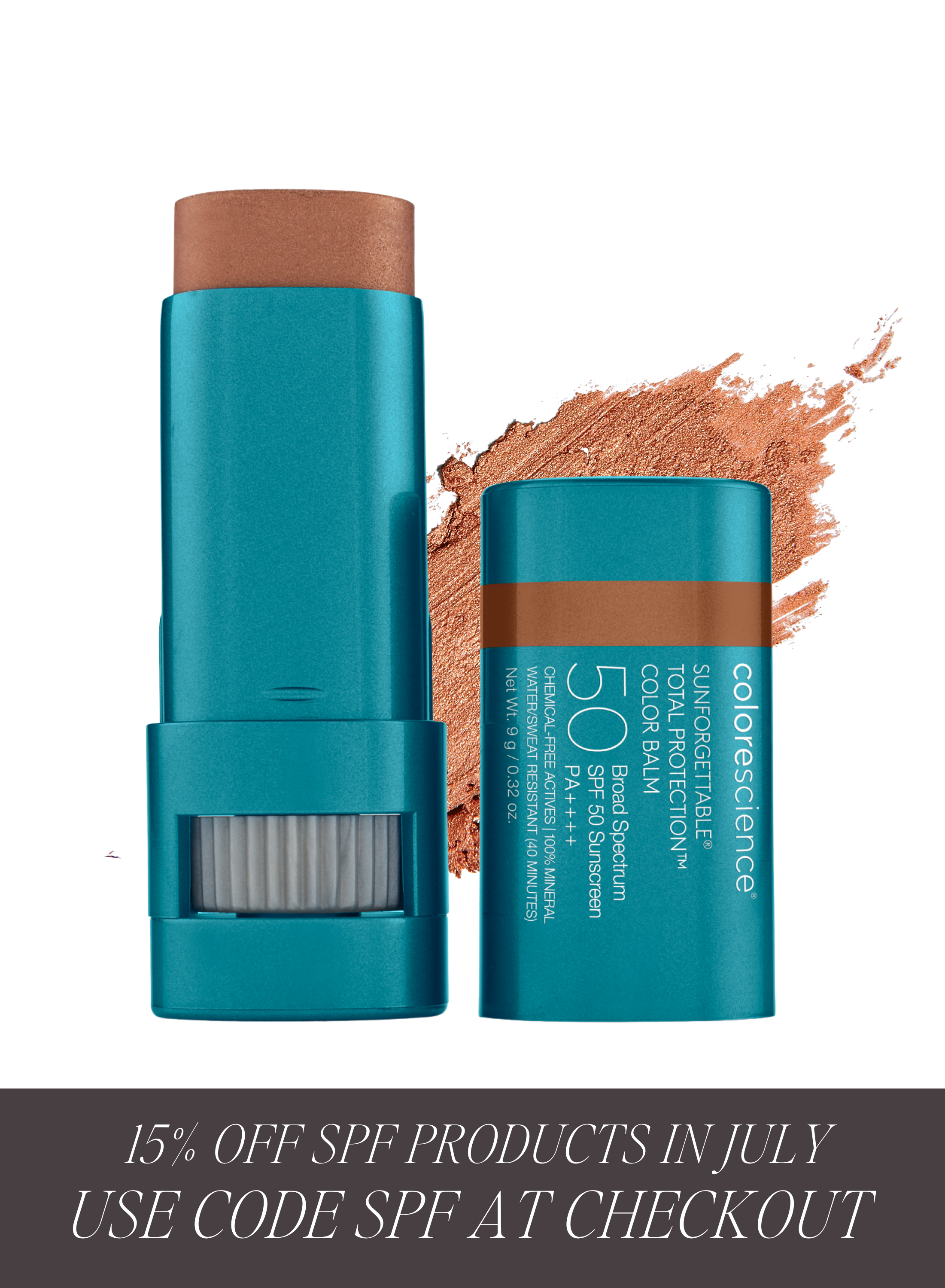 Colorescience® Sunforgettable® Total Protection™ Color Balm SPF 50 - Bronze