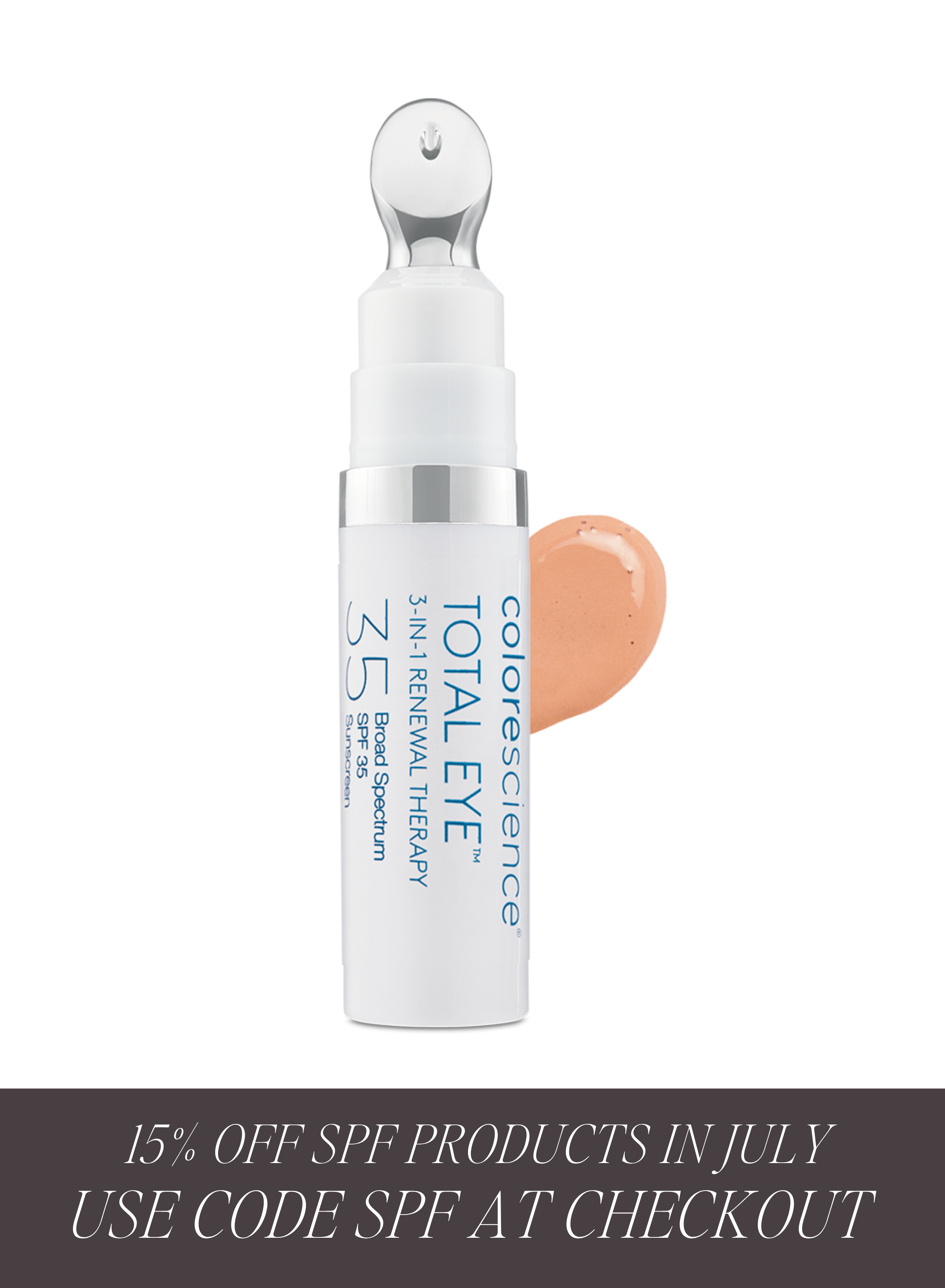 Colorescience Total Eye® 3-in-1 Renewal Therapy SPF 35 - Medium