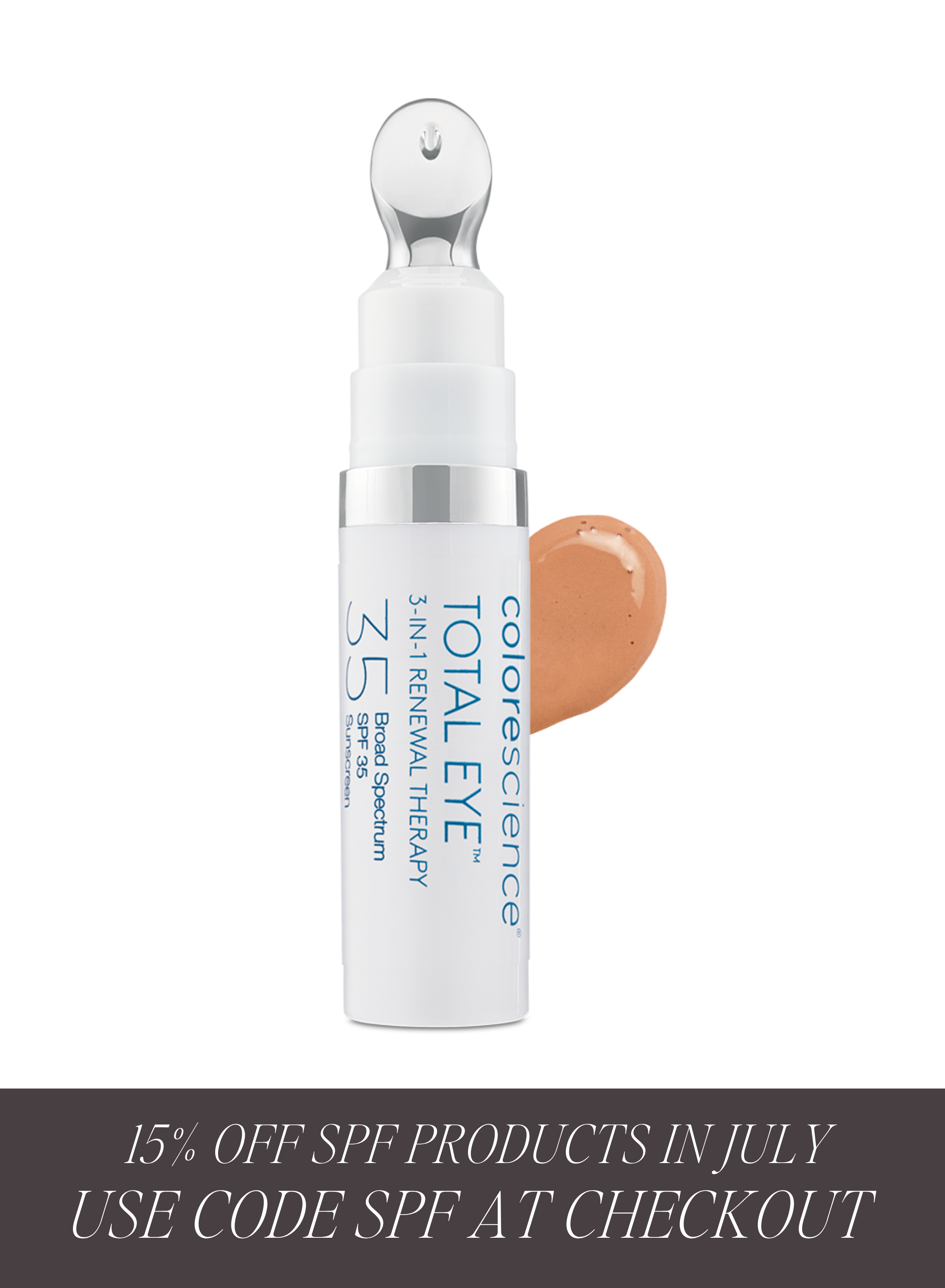 Colorescience Total Eye® 3-in-1 Renewal Therapy SPF 35 - Tan