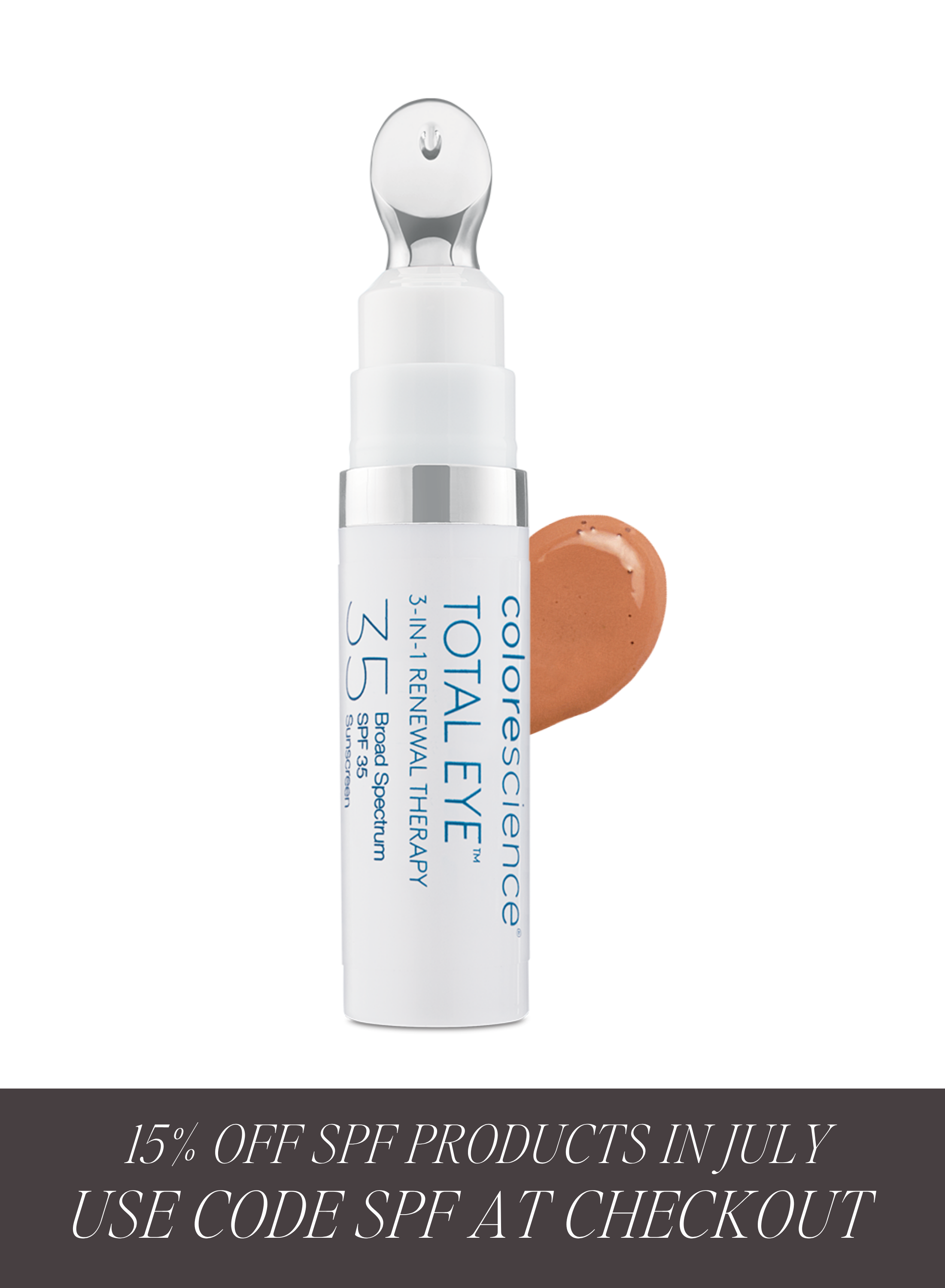 Colorescience Total Eye® 3-in-1 Renewal Therapy SPF 35 - Deep