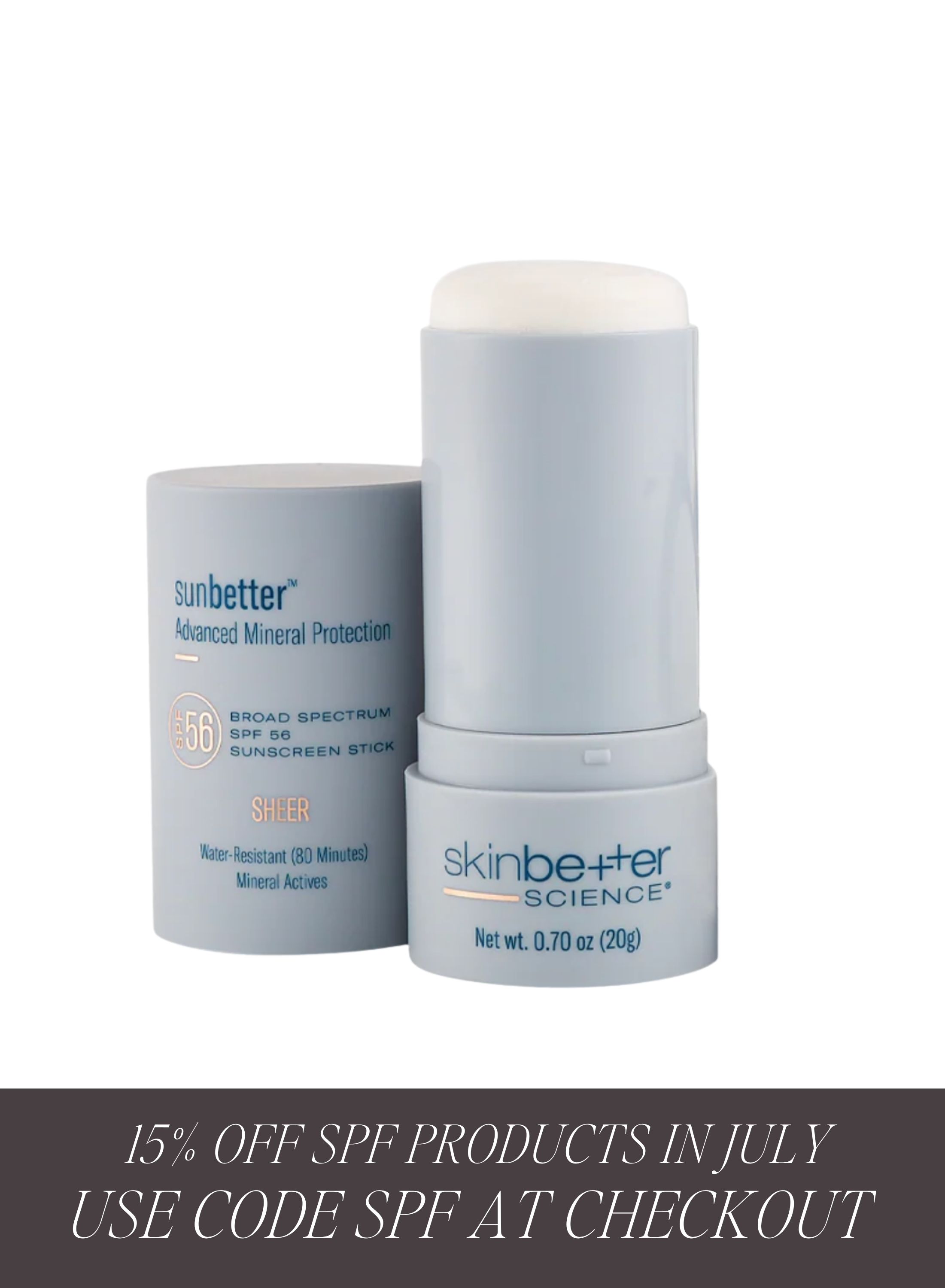 SkinBetter Sheer SPF 56 Mineral Sunscreen Stick