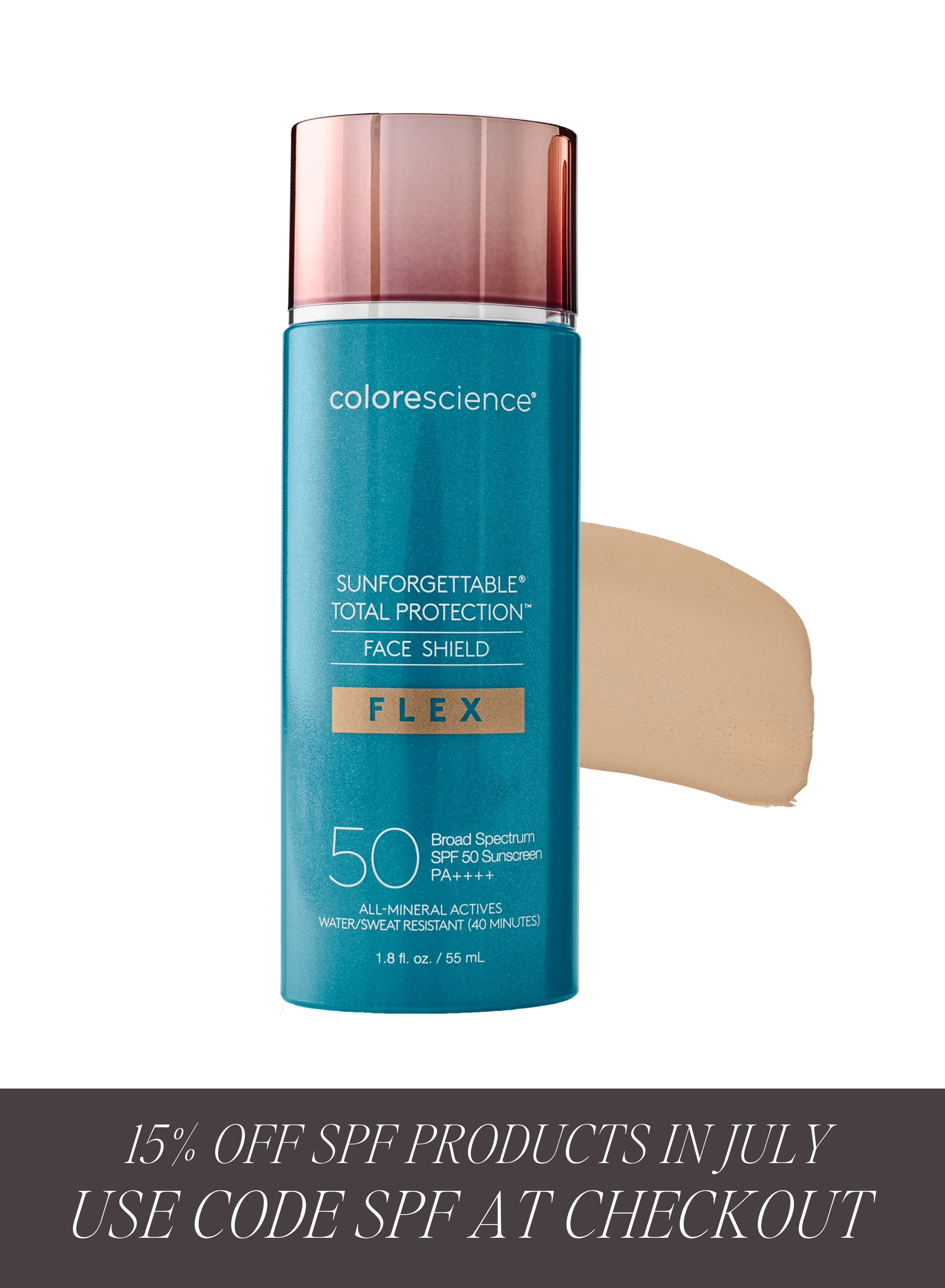 Colorescience Sunforgettable® Total Protection® Face Shield Flex SPF 50 - Medium