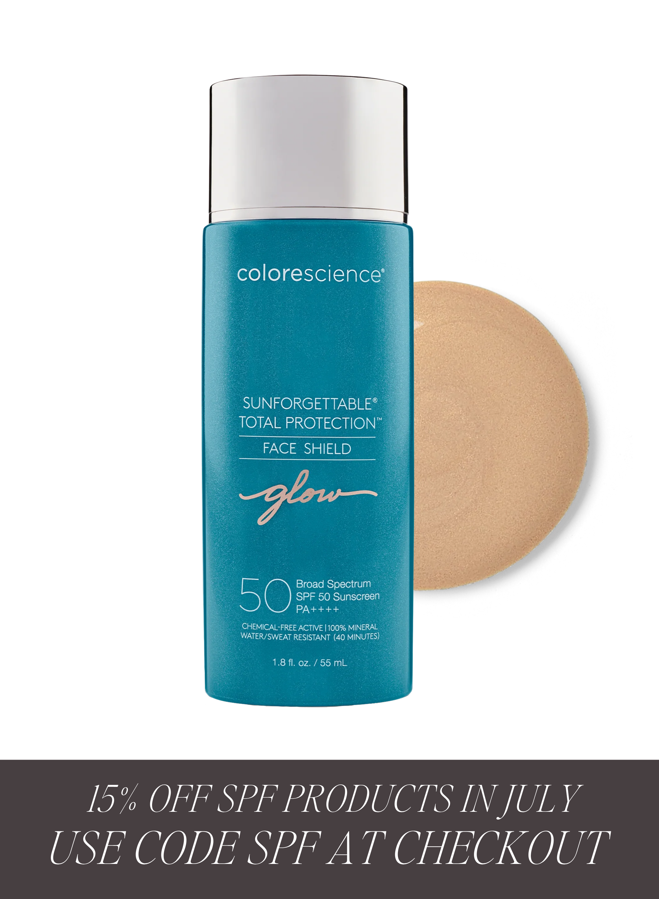 Colorescience Sunforgettable® Total Protection® Face Shield Glow SPF 50