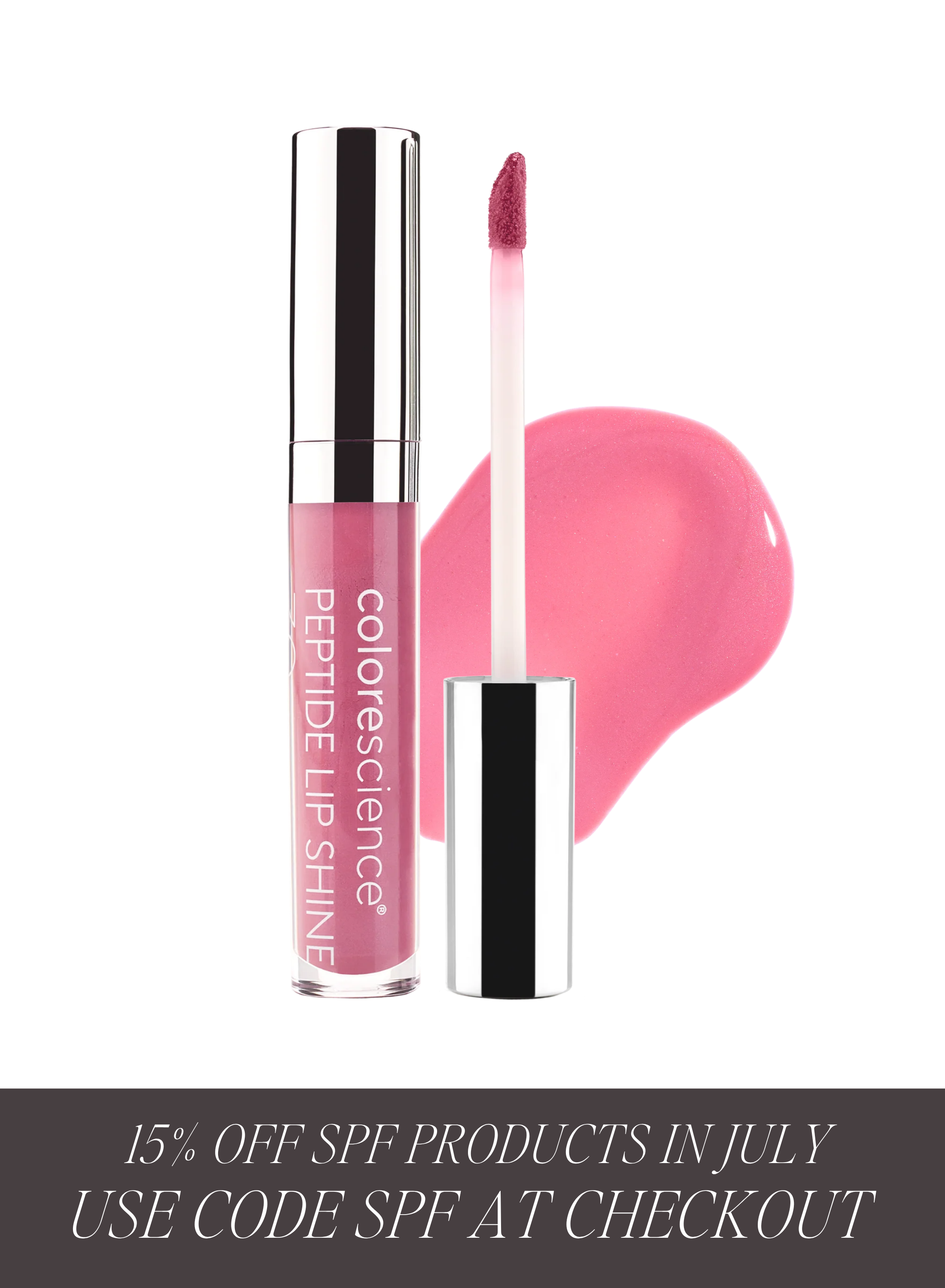 Colorescience Peptide Lip Shine - Pink SPF 30