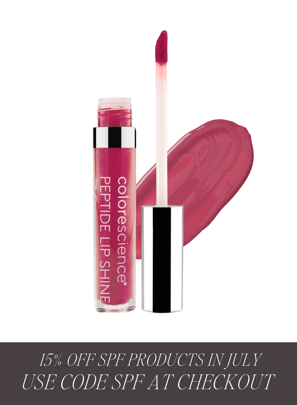 Colorescience Peptide Lip Shine - Plum SPF 30