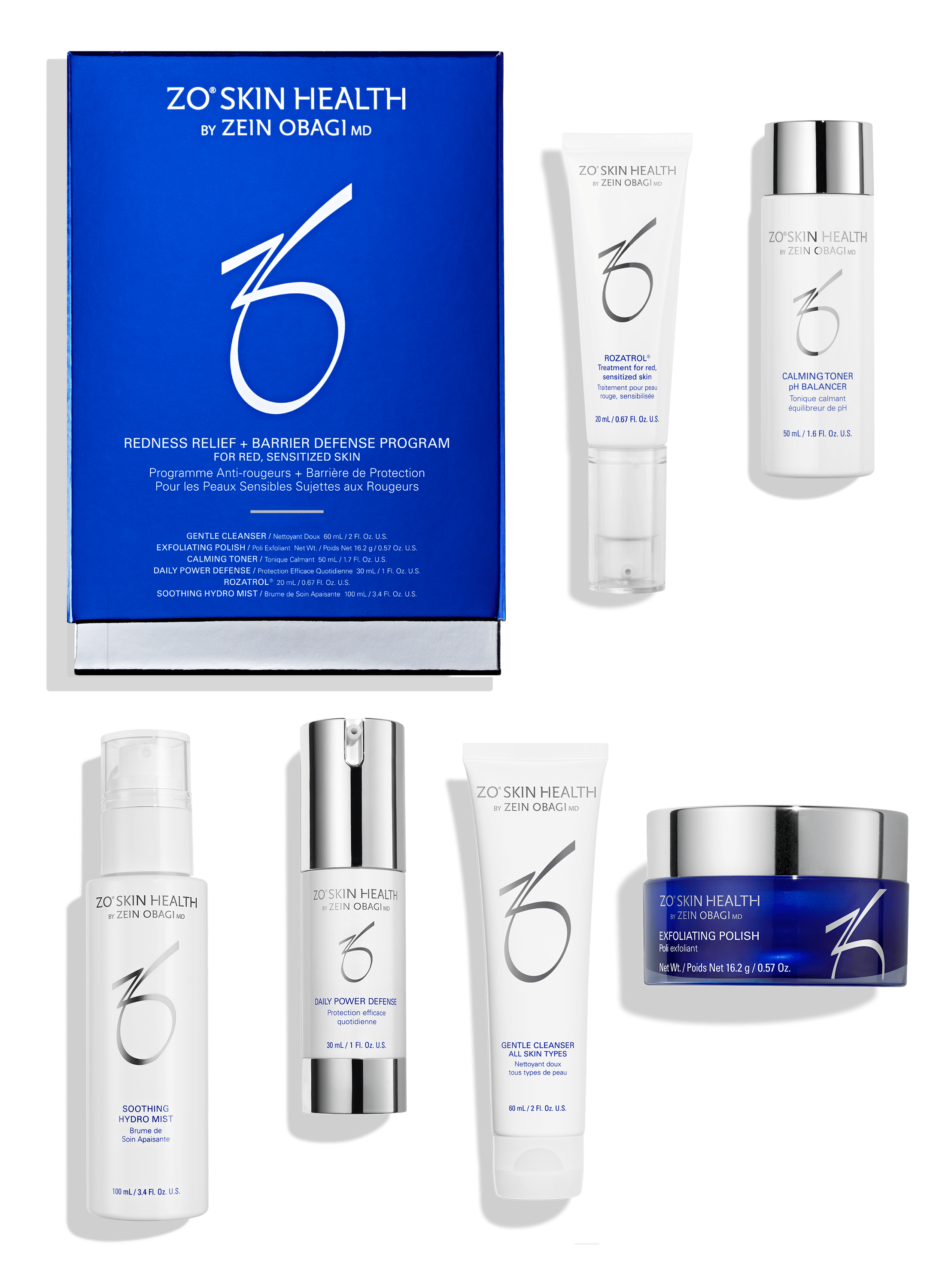 ZO Redness Relief + Barrier Defense Program Kit